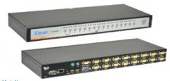 KVM-over-IP 切换器 1拖16工控控制器